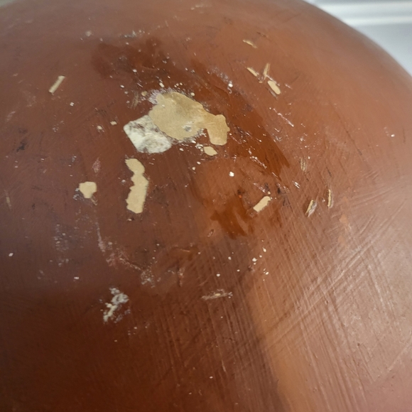 Vintage Southwestern Hand Made / Painted Pueblo Pottery 10"×12.5" - Picture 9 of 10